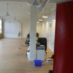 The office, as seen from the door.