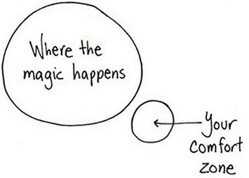 Your comfort zone can lead to a monotonous life