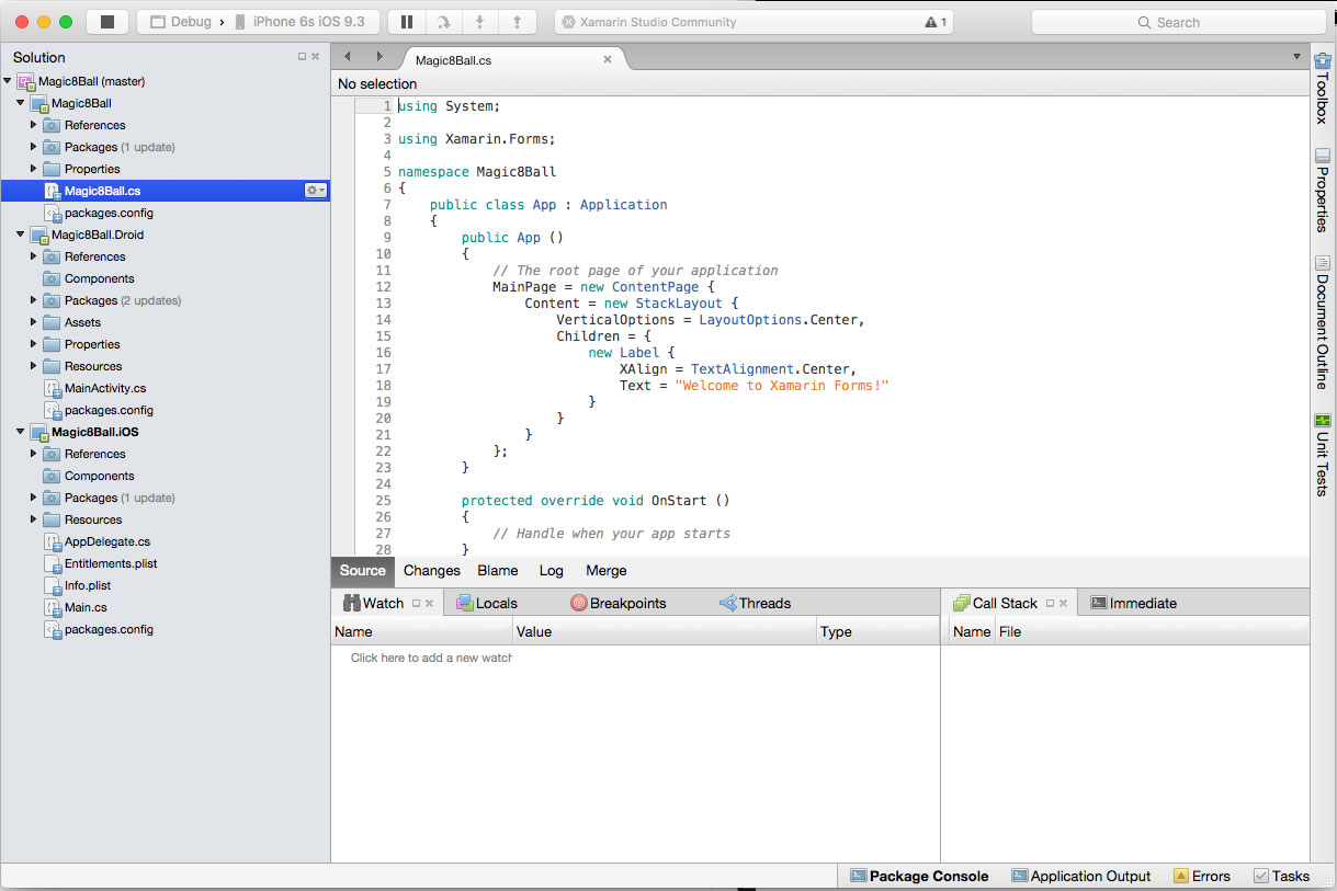 Xamarin For Mac