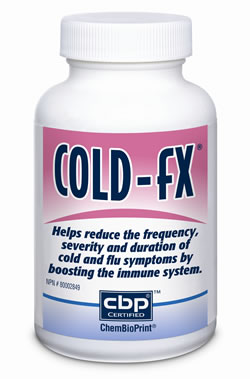 Bottle of Cold-fX