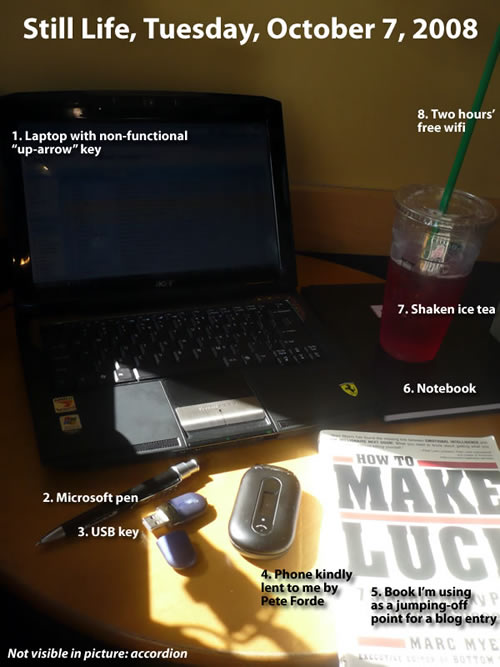 Still life at Starbucks