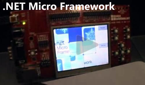 Still from Joey deVilla's ".NET Micro Framework" interview