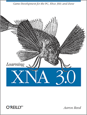 Cover of O'Reilly's book "Learning XNA 3.0"