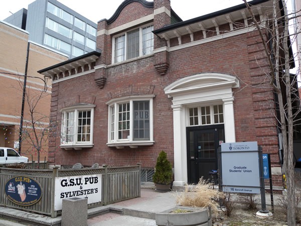 Graduate Students' Union building at the University of Toronto