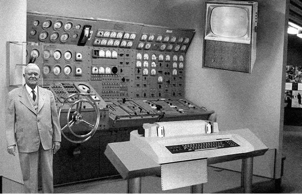 The classic fake "home computer as envisioned by RAND" photo