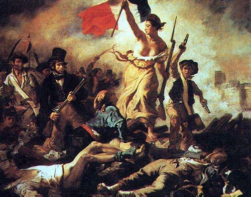 Painting: "Liberty" (from the French Revolution)