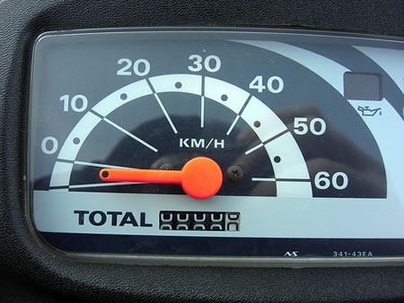Odometer "rolling over" to zero