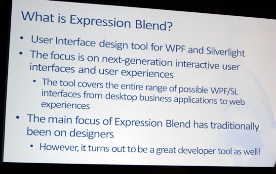 expression blend