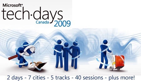 TechDays 2009 Canada banner