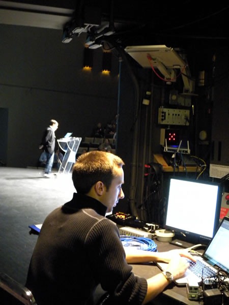 backstage
