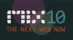 "MIX10: The Next Web Now" logo button