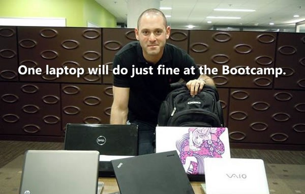 one laptop will do