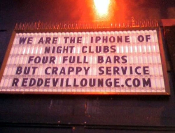 the iphone of night clubs