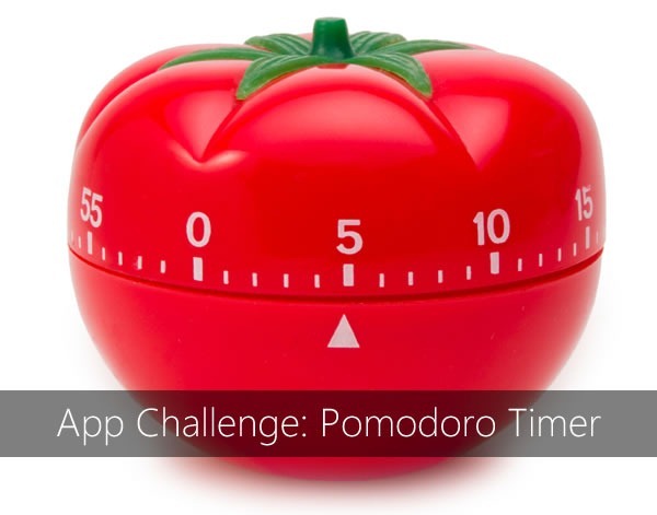 app challenge - pomodoro timer