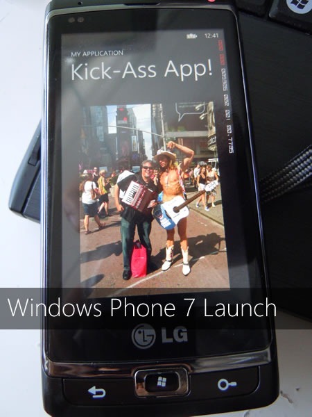 Windows Phone 7 Launch