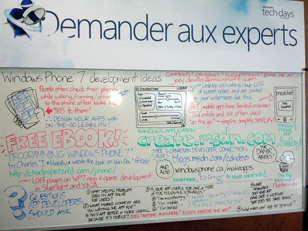 wp7 whiteboard