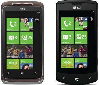 telus wp7 phones