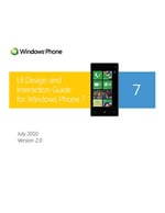 ui design and interaction guide for windows phone 7