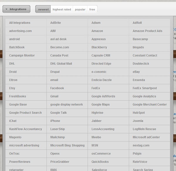 integrations