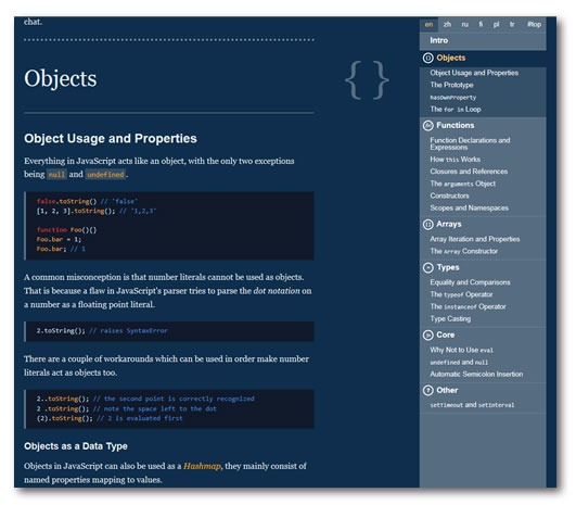 javascript garden