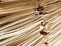 pile of papers