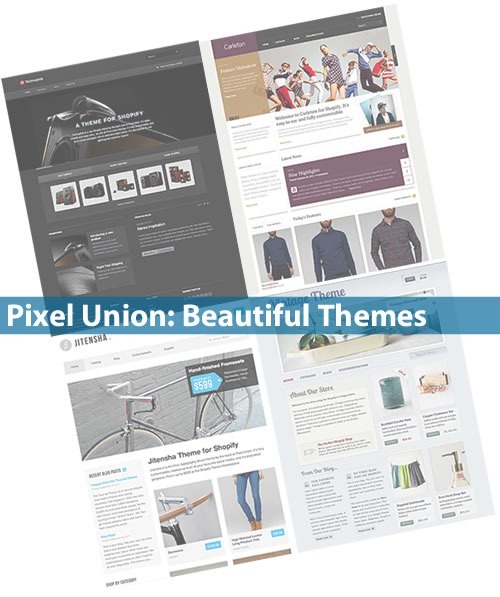 pixel union - beautiful themes