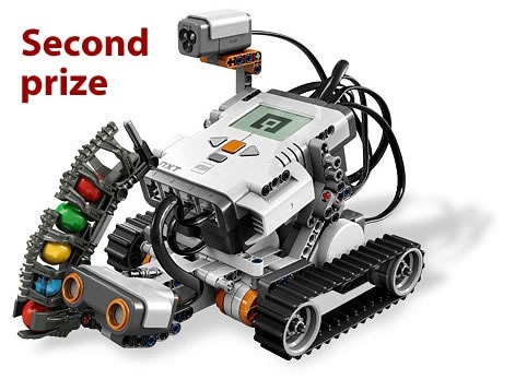 Second prize: Lego Mindstorms robot