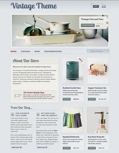 vintage theme