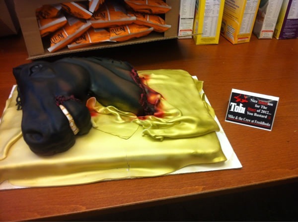 horse head cake