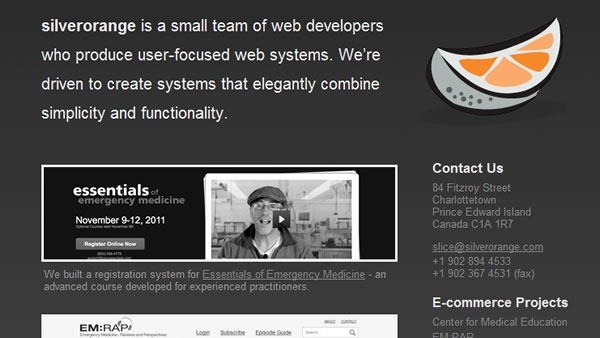silverorange site