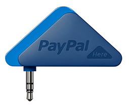 "PayPal Here" reader device