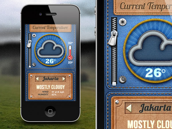denim weather app