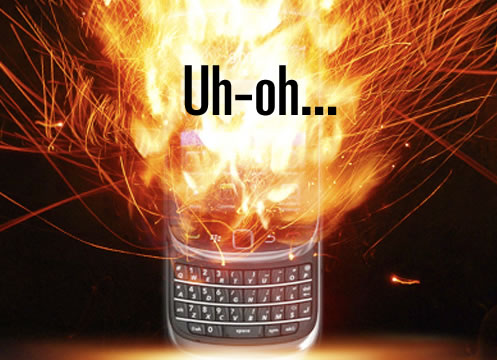 blackberry in trouble
