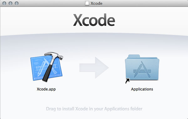 xcode window