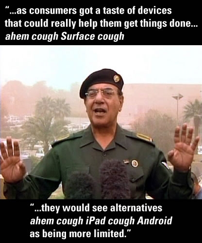 microsoft iraqi information minister