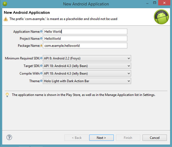 new android app 1