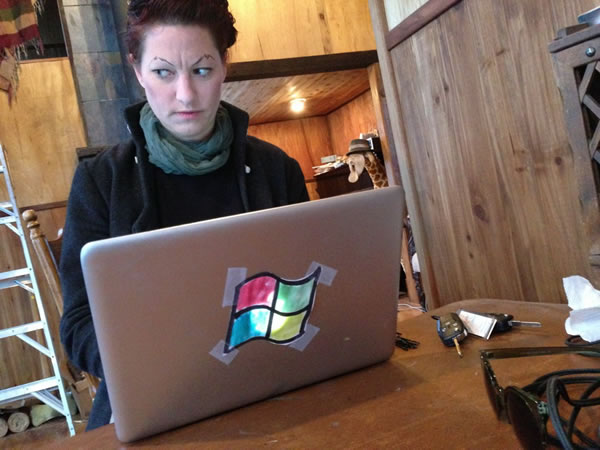the microsofties do not suspect