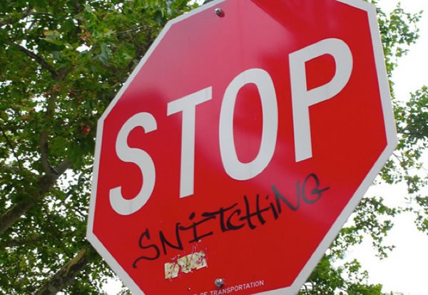 stop snitching