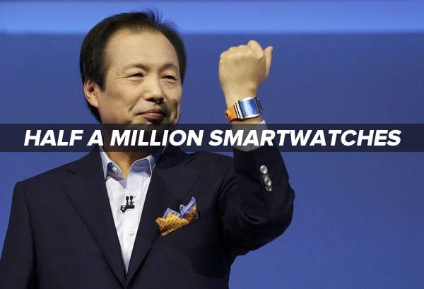half a million smartwatches