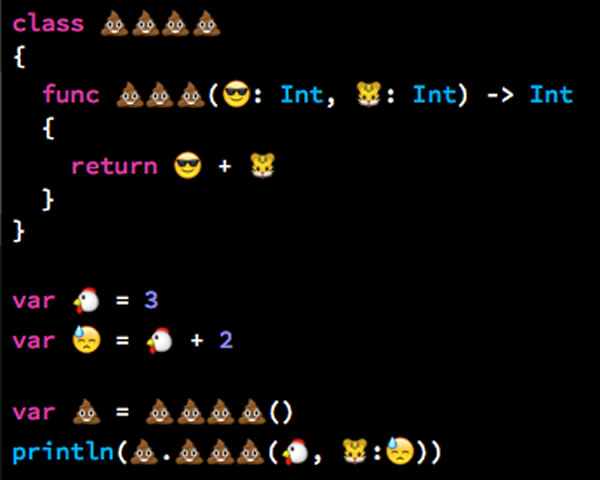 Swift Fun Fact 1 You Can Use Emoji Characters In Variable Constant Function And Class Names Global Nerdy