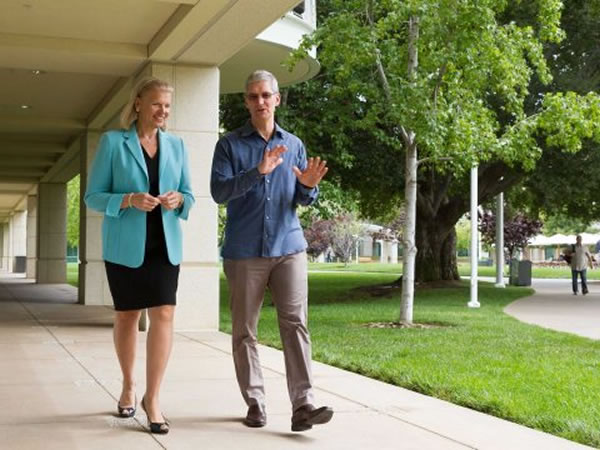 ginni rometty and tim cook