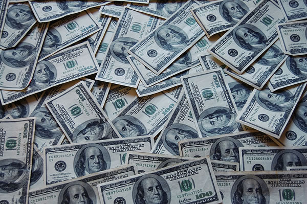 hundred dollar bills