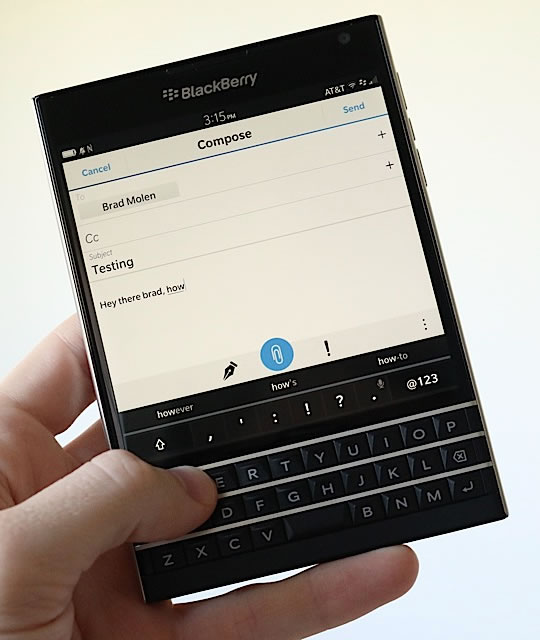 blackberry passport 3