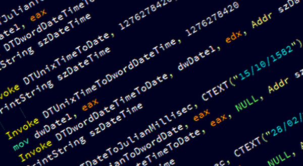 date time coding
