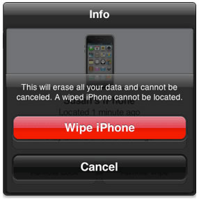 remote wipe