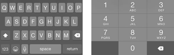 typewriter and phonepad - dark