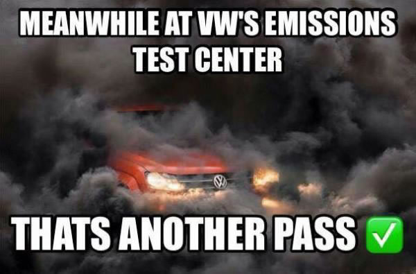 meanwhile at vw's emissions test center