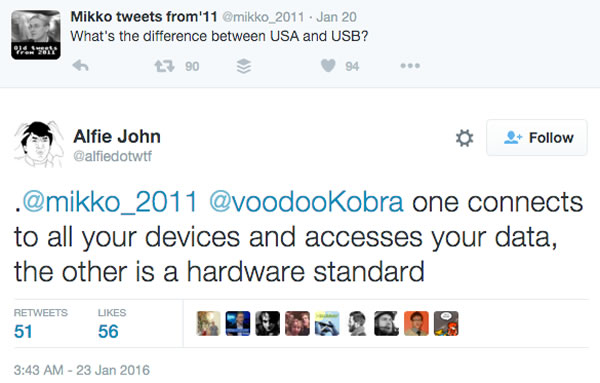 difference between usa and usb