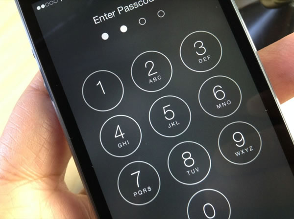 iphone passcode