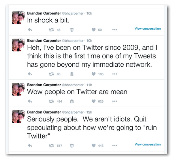 wow people on twitter are mean